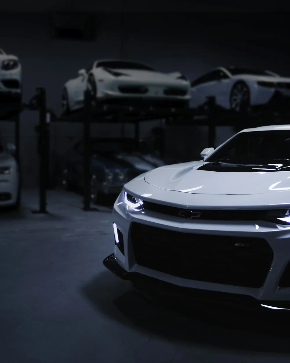 Sports car in a service bay representing Phoenix auto repair customers