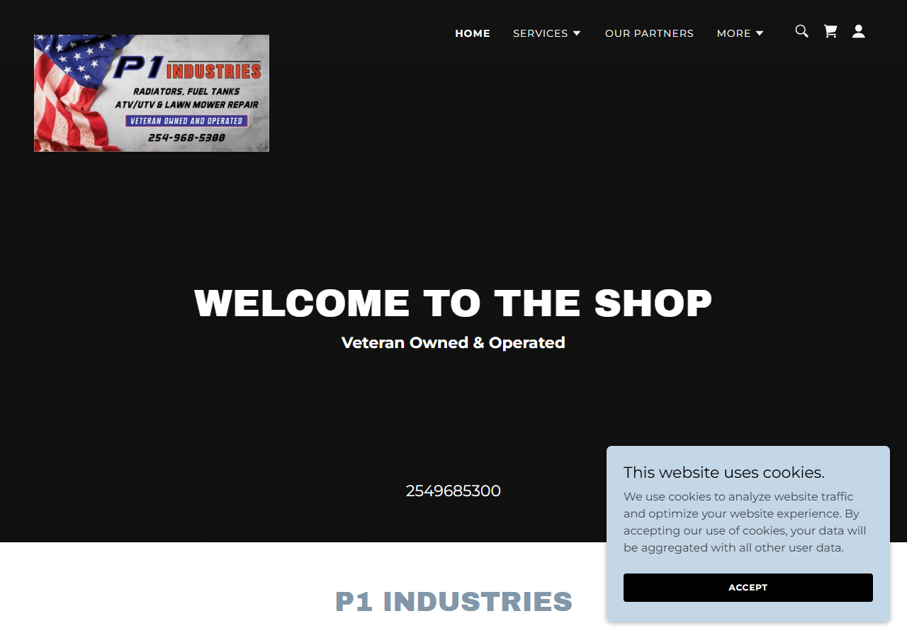 Screenshot of the original public homepage, captured 2 September 2026