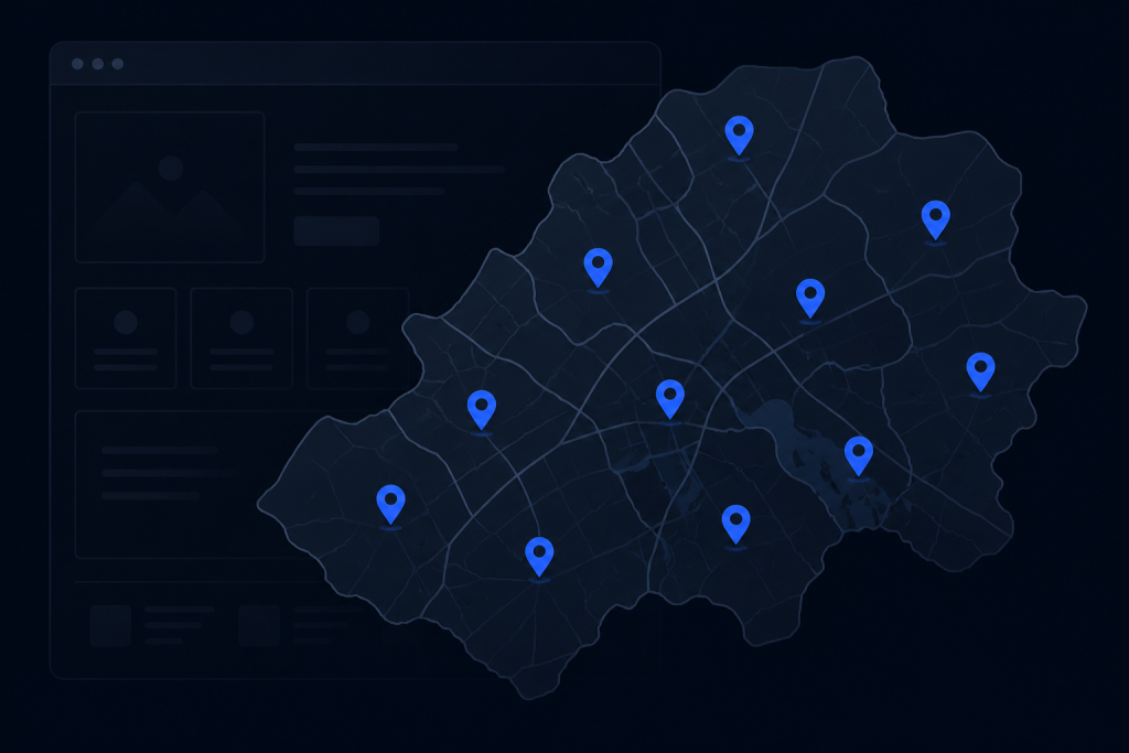 Service area pages for local SEO without thin city content