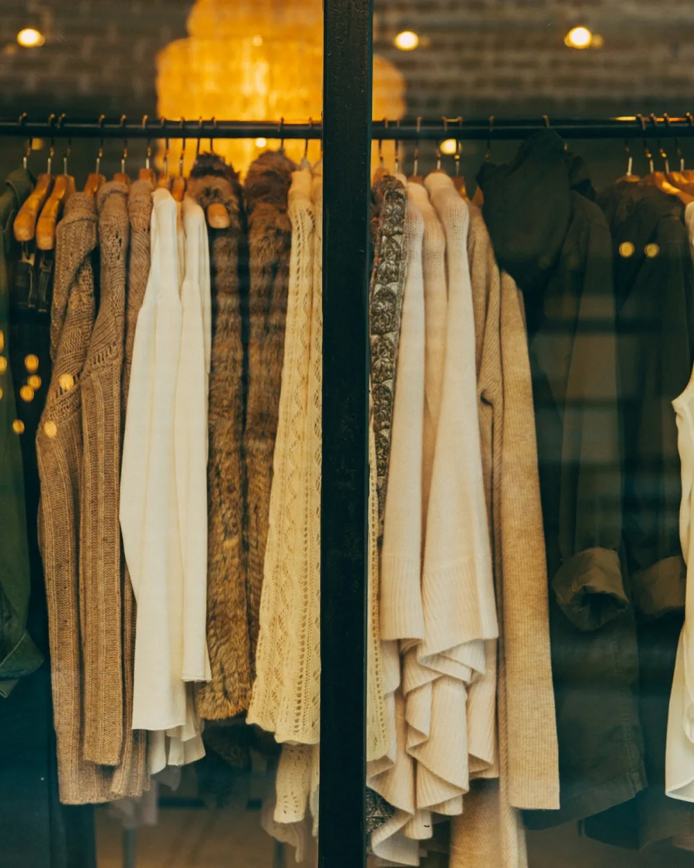 Fashion retail display representing Miami Shopify store design for apparel brands
