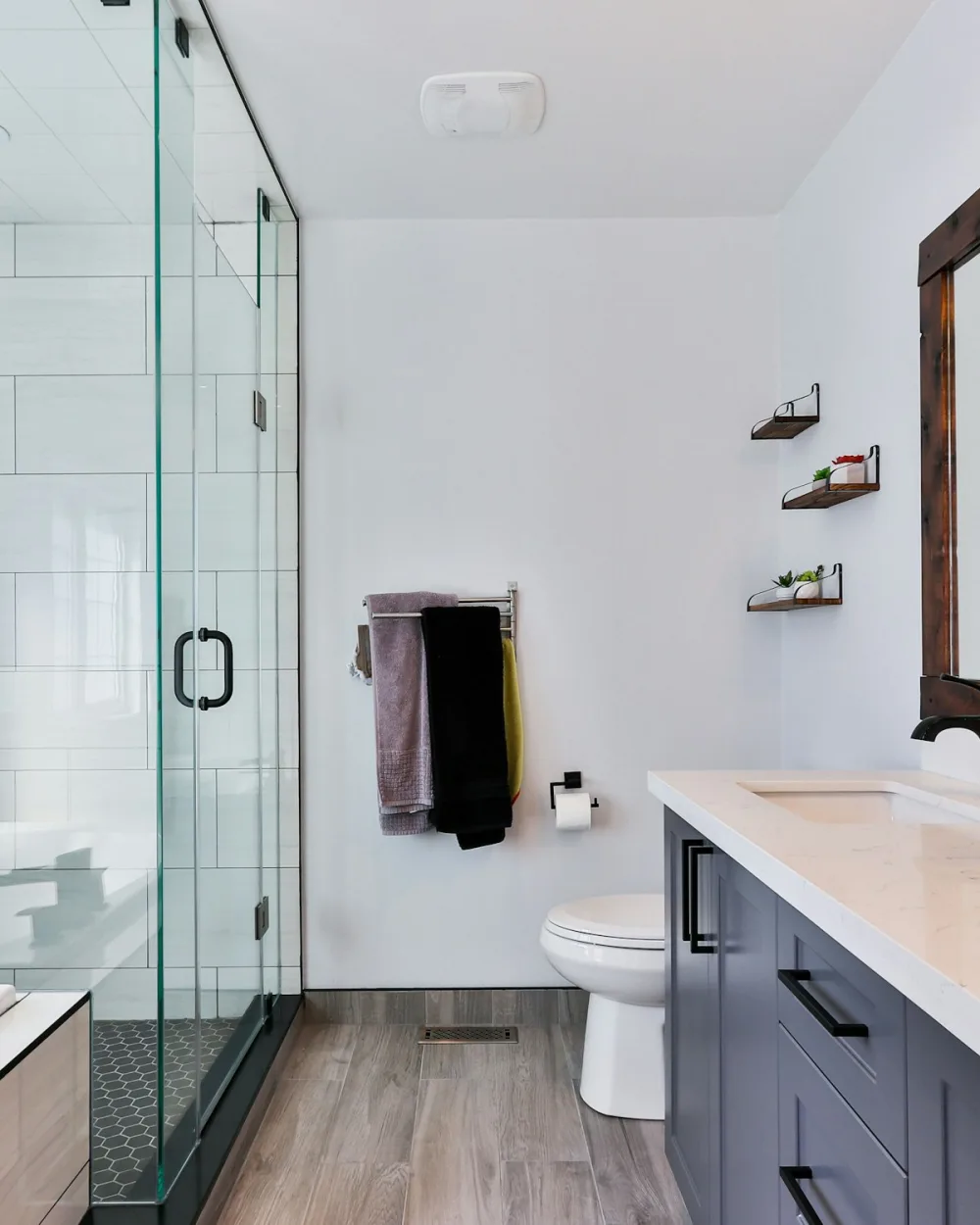 Bathroom fixture detail for San Antonio home services websites